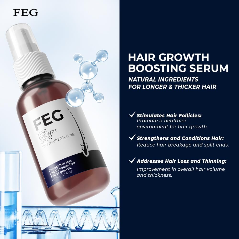 FEG PLUS Hair & Beard Growth Serum 50ml