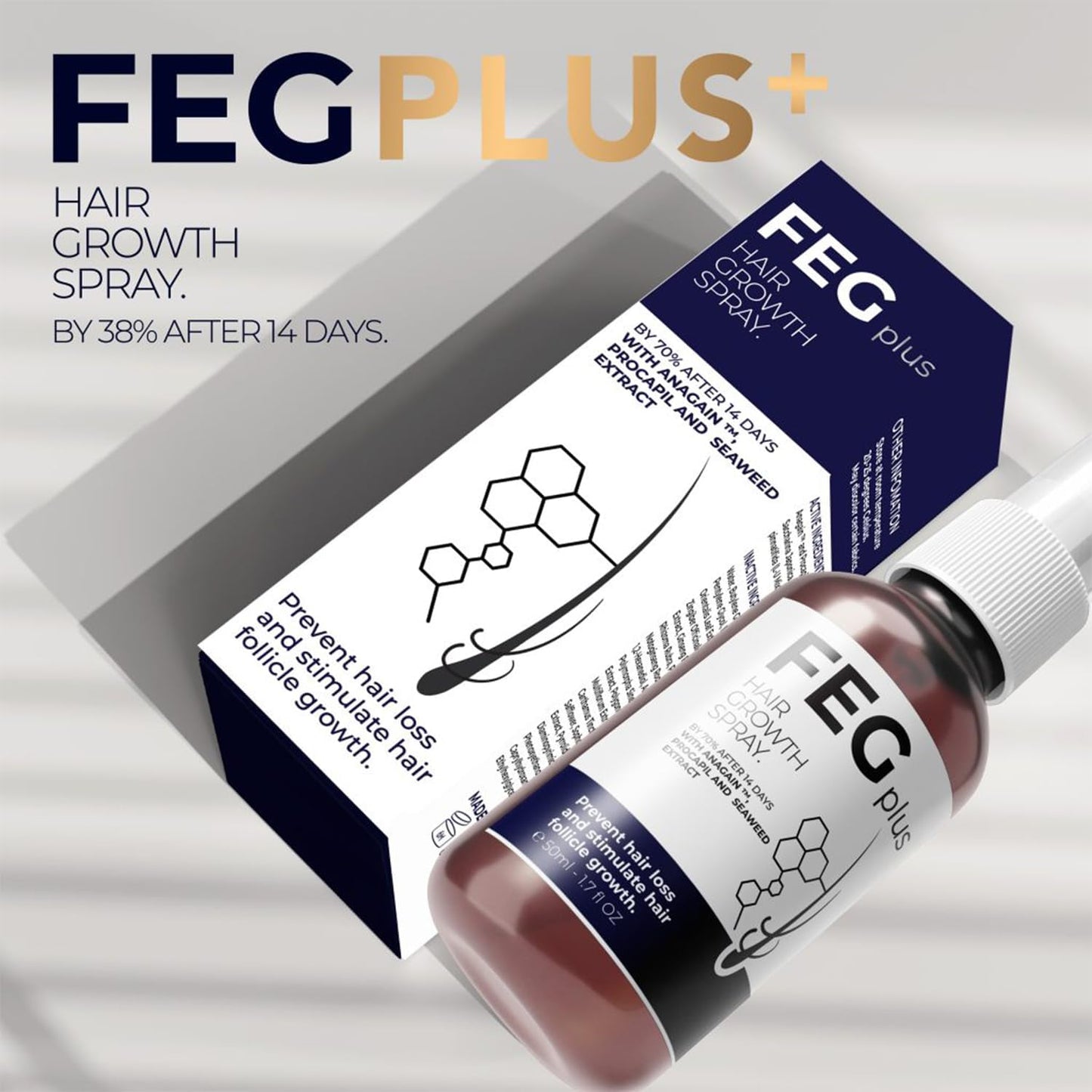FEG PLUS Hair & Beard Growth Serum 50ml